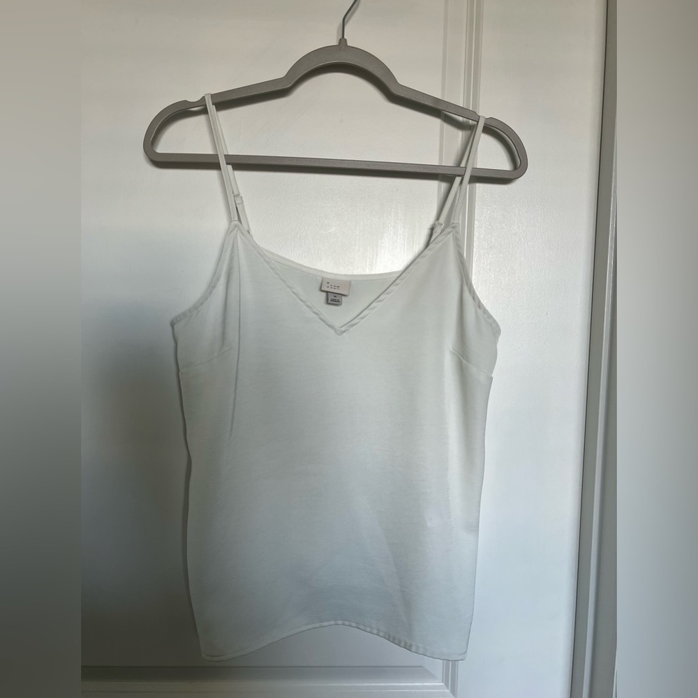 Off White Silky Blouse - image 1